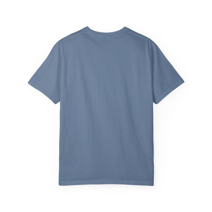 Garment-Dyed T-shirt - 'MANSA LUX' Graphic Tee for Everyday Comfort