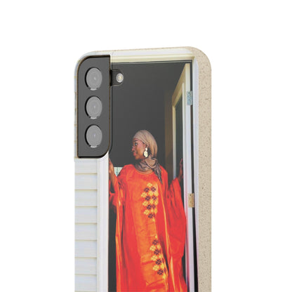 Phone Case: Eco-Friendly Biodegradable with Vibrant Cultural Design