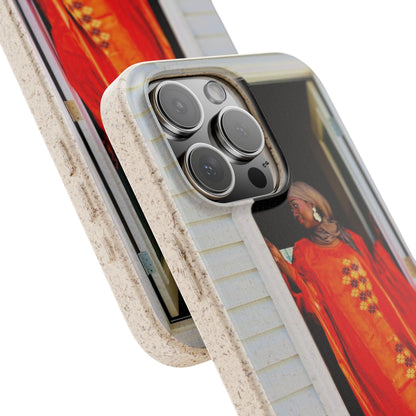 Phone Case: Eco-Friendly Biodegradable with Vibrant Cultural Design