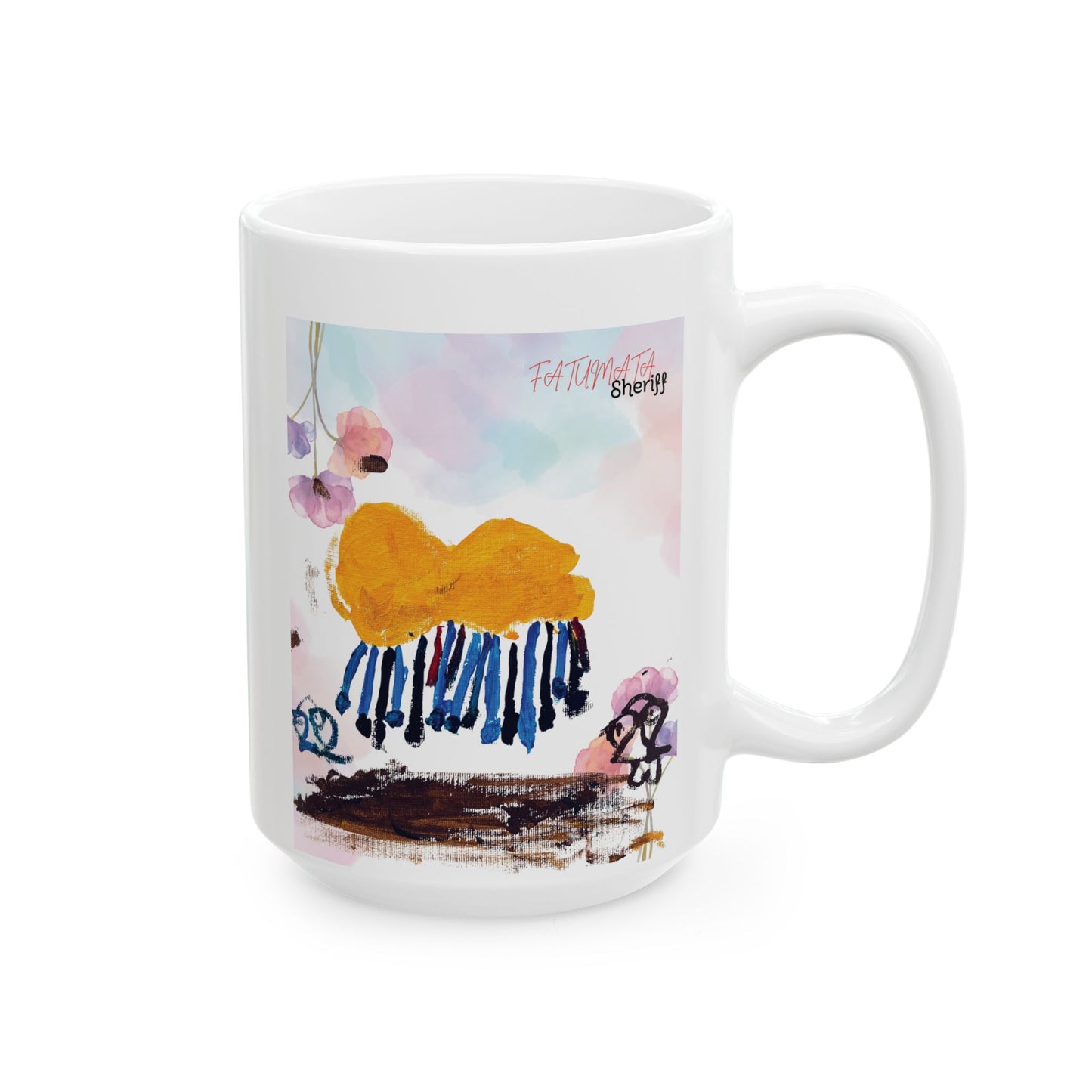 Mug - 'A sip from the soul of Falafina' by Fatumata Sheriff