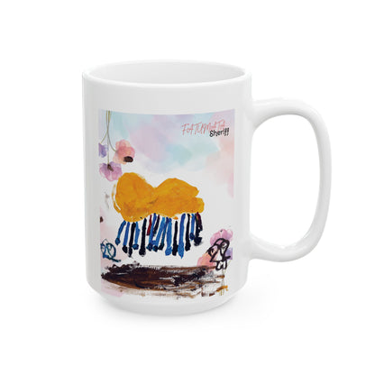 Mug - 'A sip from the soul of Falafina' by Fatumata Sheriff