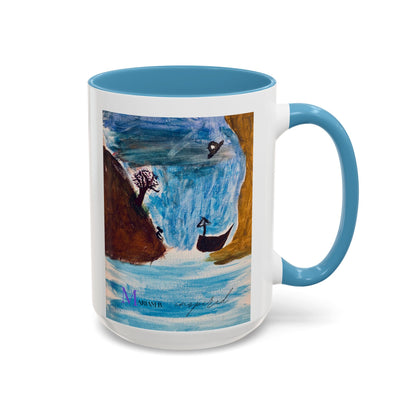 Colorful Mug for Coffee Lovers - 11, 15oz - Microwave & Dishwasher Safe