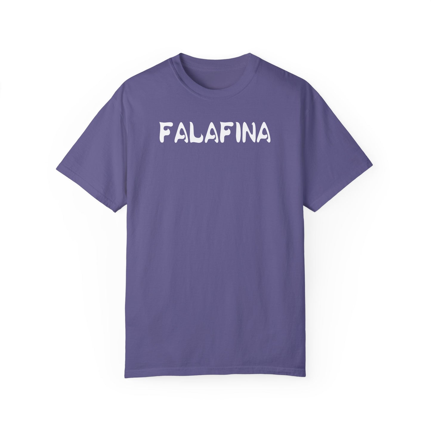 Casual Unisex T-shirt - 'FALAFINA' Graphic Tee for Everyday Comfort