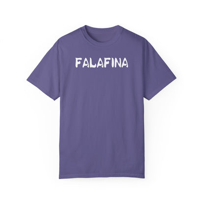 Casual Unisex T-shirt - 'FALAFINA' Graphic Tee for Everyday Comfort