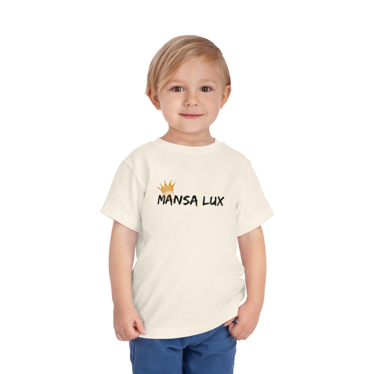 Mansa Lux Toddler Tee for Playful Days and Special Occasions