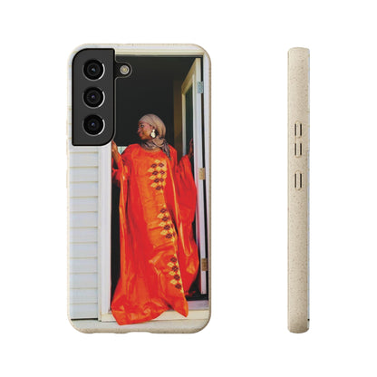 Phone Case: Eco-Friendly Biodegradable with Vibrant Cultural Design