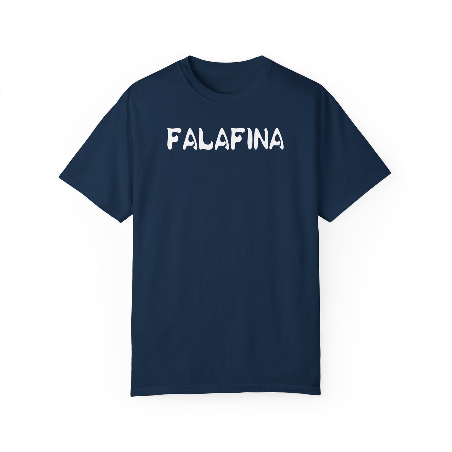 Casual Unisex T-shirt - 'FALAFINA' Graphic Tee for Everyday Comfort
