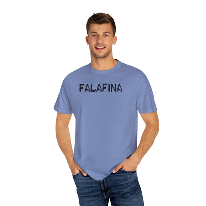 Casual Unisex T-shirt - 'FALAFINA' Graphic Tee for Everyday Comfort