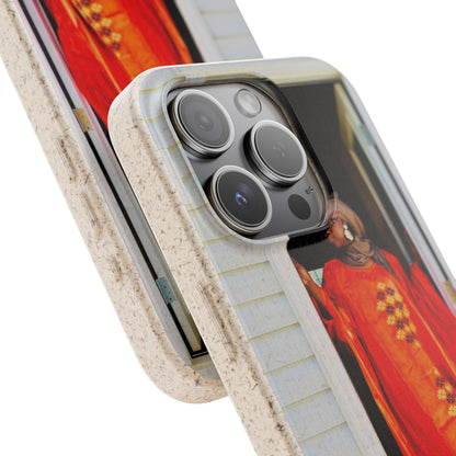 Phone Case: Eco-Friendly Biodegradable with Vibrant Cultural Design