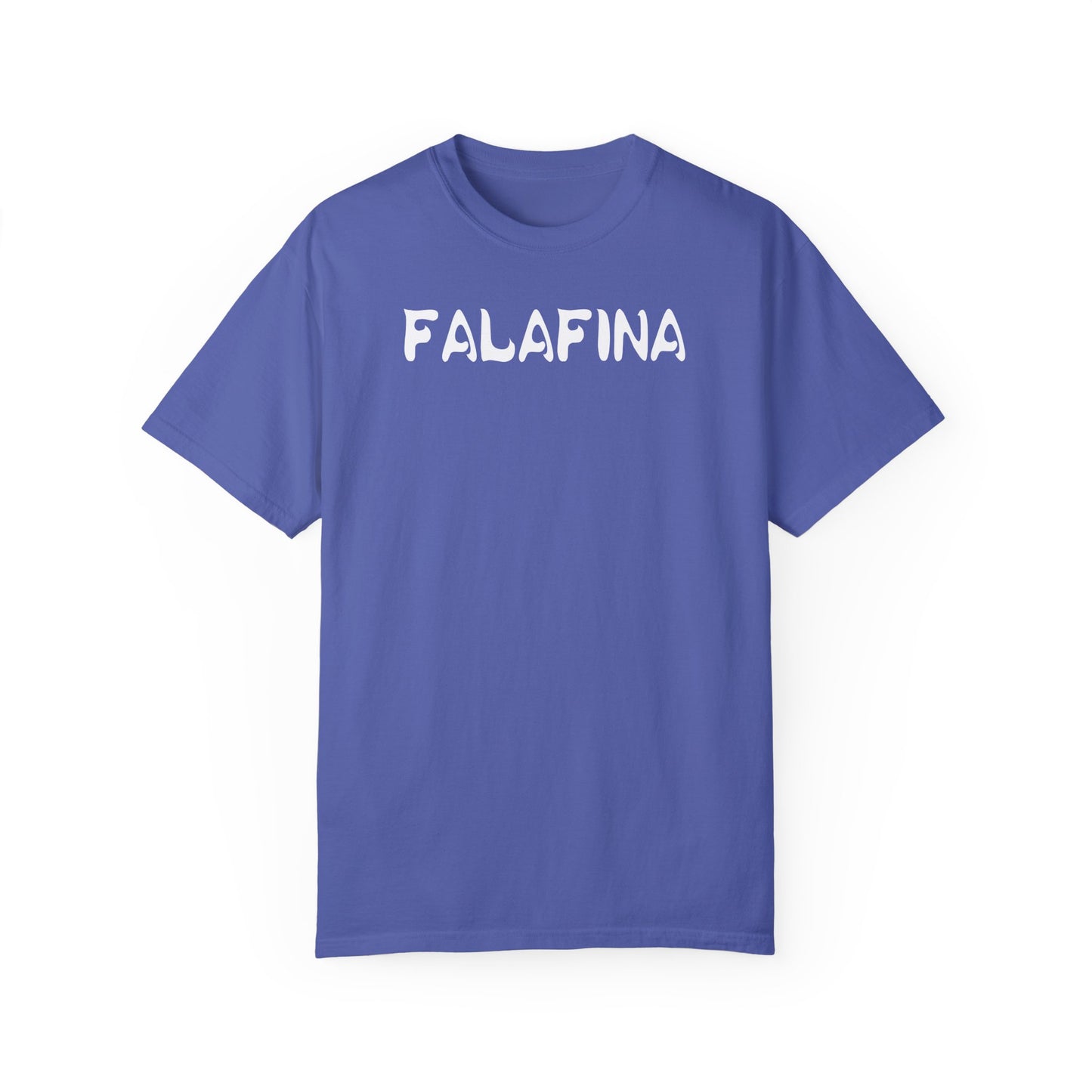 Casual Unisex T-shirt - 'FALAFINA' Graphic Tee for Everyday Comfort