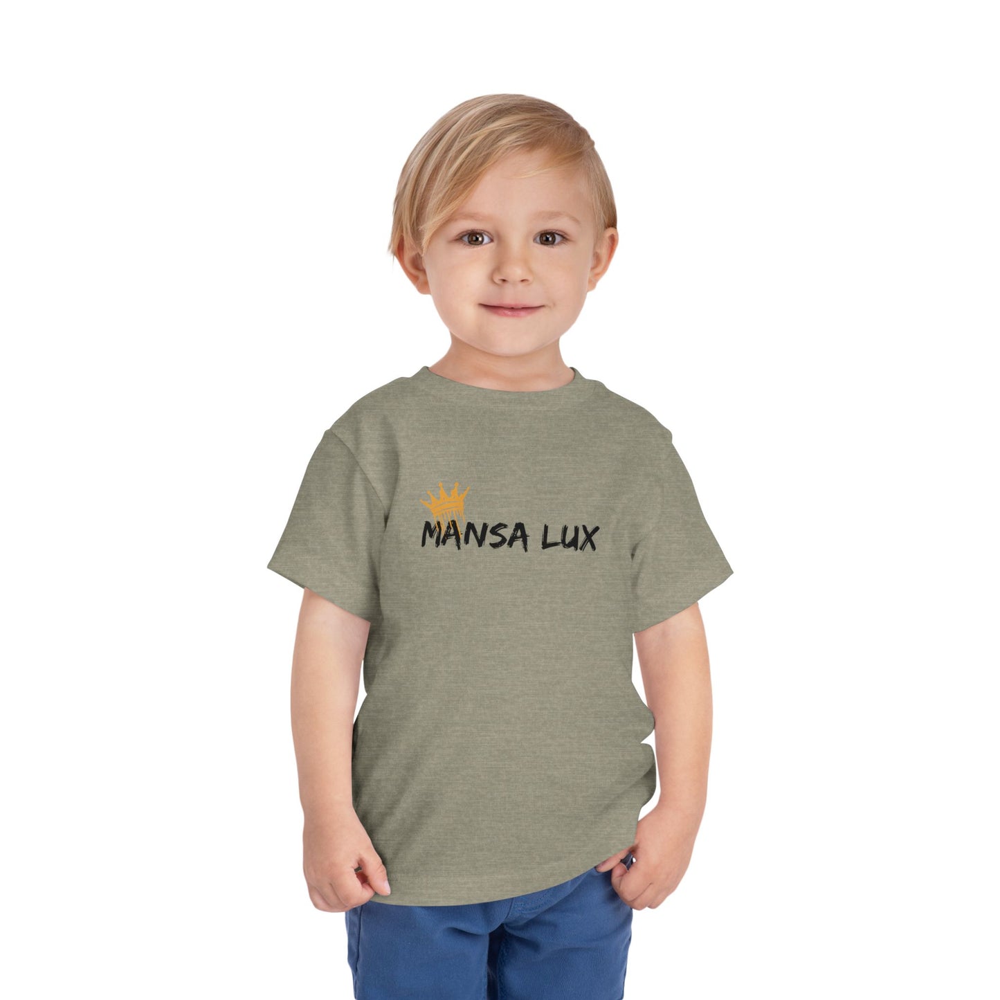 Mansa Lux Toddler Tee for Playful Days and Special Occasions