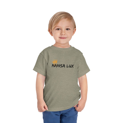 Mansa Lux Toddler Tee for Playful Days and Special Occasions