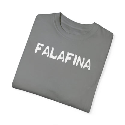 Casual Unisex T-shirt - 'FALAFINA' Graphic Tee for Everyday Comfort