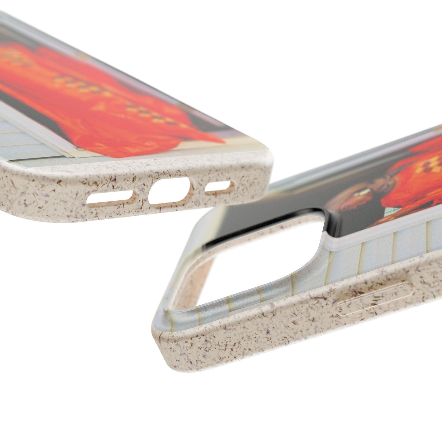 Phone Case: Eco-Friendly Biodegradable with Vibrant Cultural Design