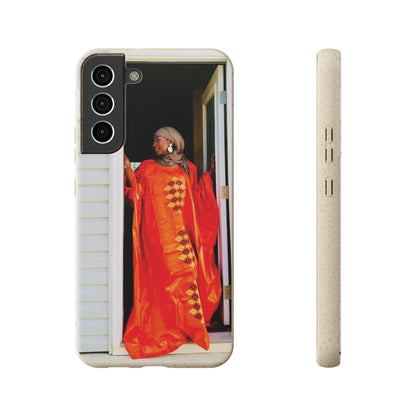 Phone Case: Eco-Friendly Biodegradable with Vibrant Cultural Design