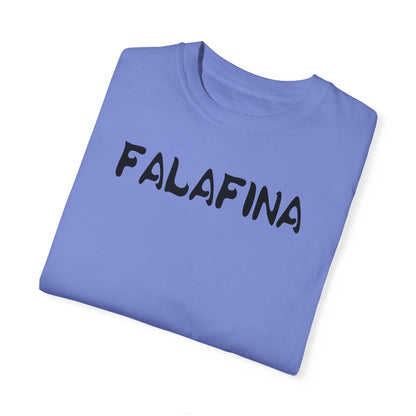 Casual Unisex T-shirt - 'FALAFINA' Graphic Tee for Everyday Comfort