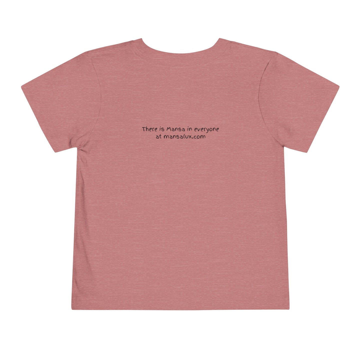 Mansa Lux Toddler Tee for Playful Days and Special Occasions