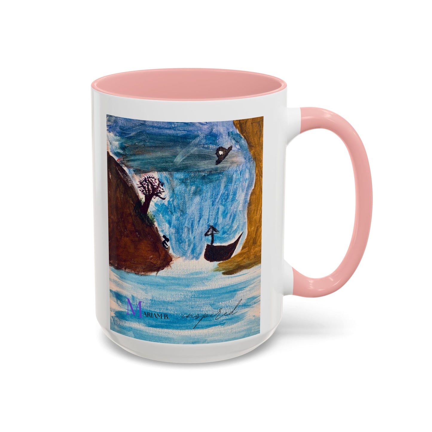 Colorful Mug for Coffee Lovers - 11, 15oz - Microwave & Dishwasher Safe