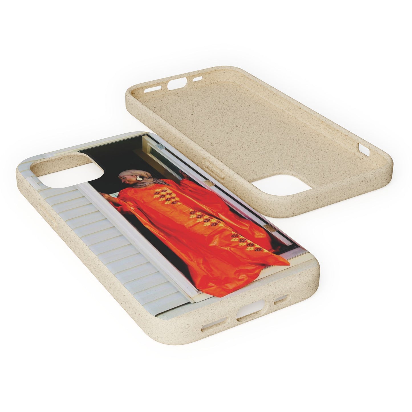 Phone Case: Eco-Friendly Biodegradable with Vibrant Cultural Design
