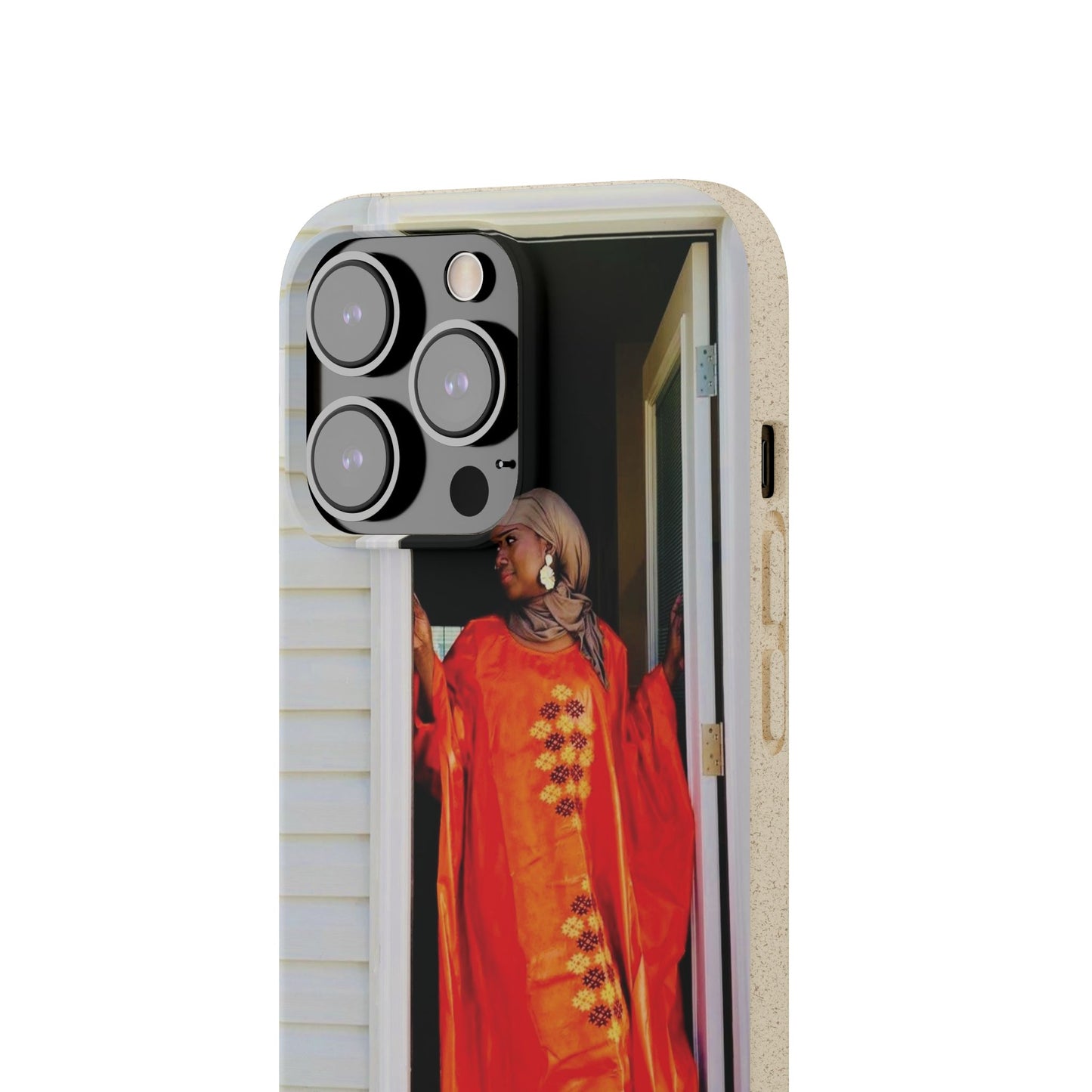 Phone Case: Eco-Friendly Biodegradable with Vibrant Cultural Design