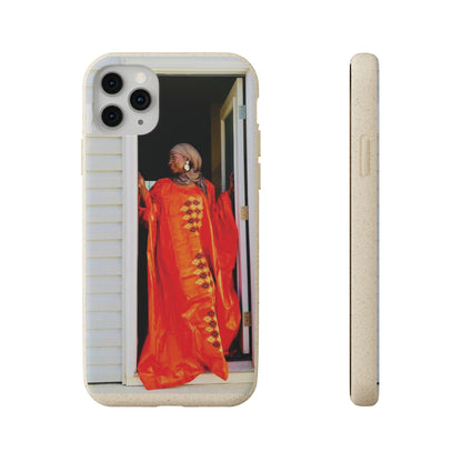 Phone Case: Eco-Friendly Biodegradable with Vibrant Cultural Design