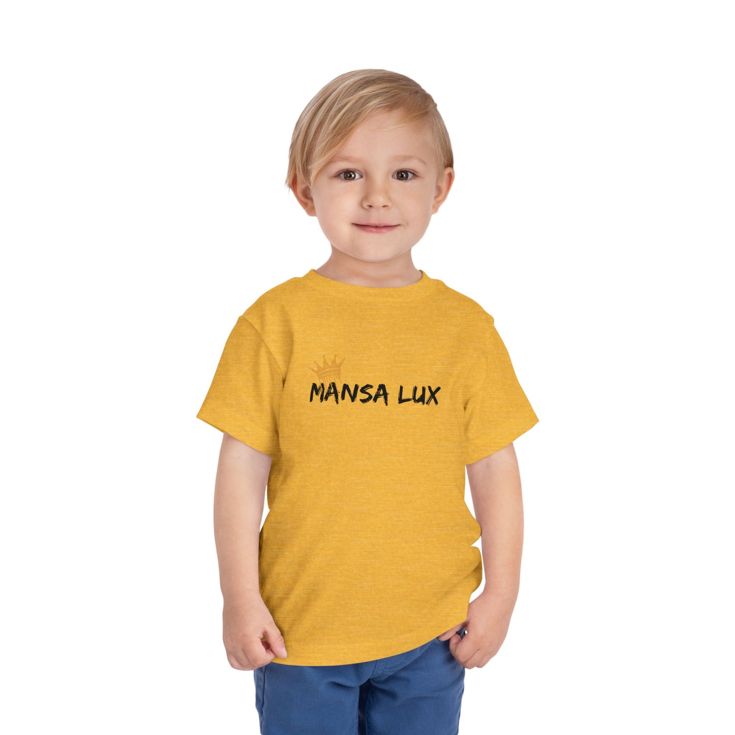 Mansa Lux Toddler Tee for Playful Days and Special Occasions