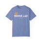 Garment-Dyed T-shirt - 'MANSA LUX' Graphic Tee for Everyday Comfort
