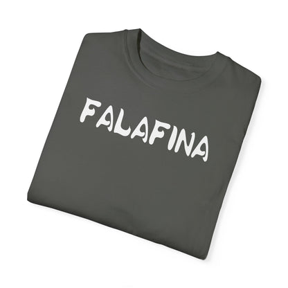 Casual Unisex T-shirt - 'FALAFINA' Graphic Tee for Everyday Comfort