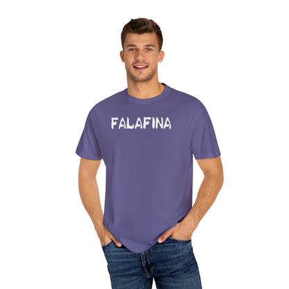 Casual Unisex T-shirt - 'FALAFINA' Graphic Tee for Everyday Comfort