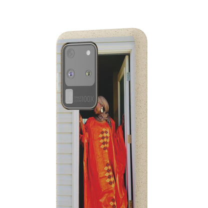 Phone Case: Eco-Friendly Biodegradable with Vibrant Cultural Design