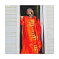 Vibrant Canvas Art Print - “ Mousso” Cultural Elegance for Home Décor