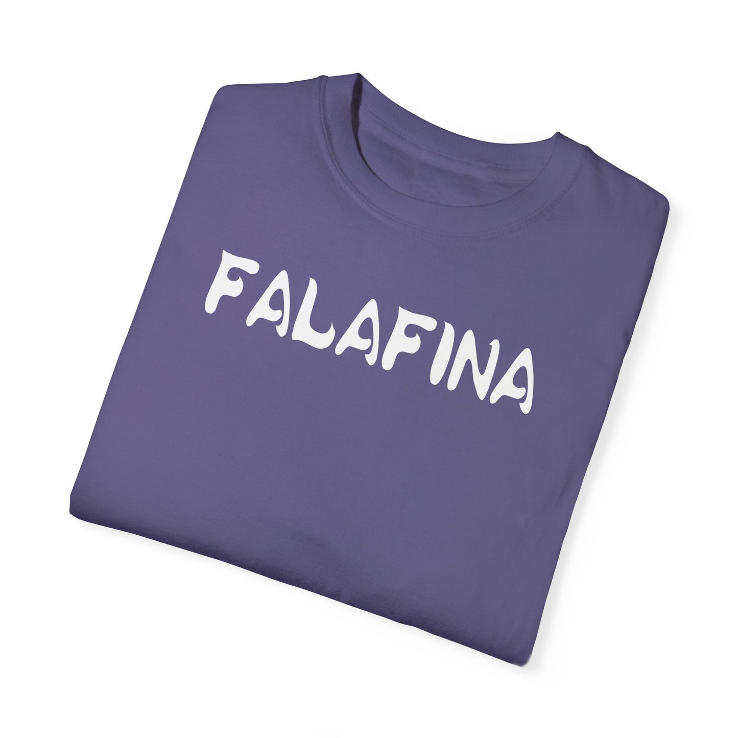 Casual Unisex T-shirt - 'FALAFINA' Graphic Tee for Everyday Comfort