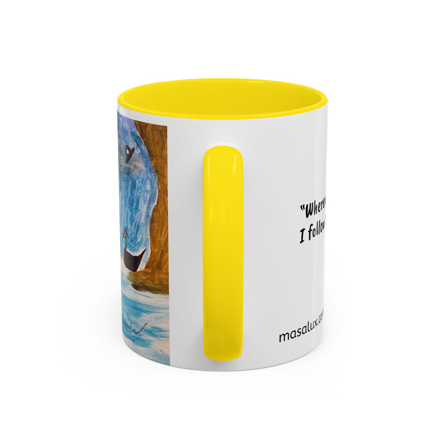 Colorful Mug for Coffee Lovers - 11, 15oz - Microwave & Dishwasher Safe