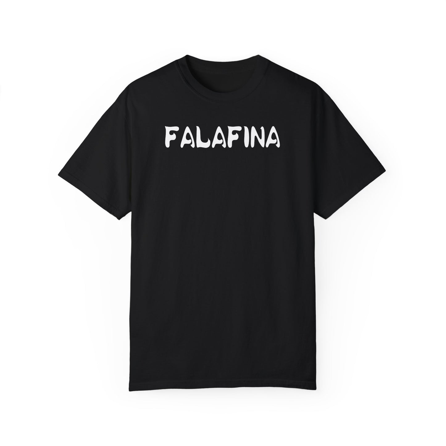 Casual Unisex T-shirt - 'FALAFINA' Graphic Tee for Everyday Comfort