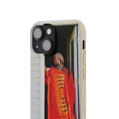 Phone Case: Eco-Friendly Biodegradable with Vibrant Cultural Design