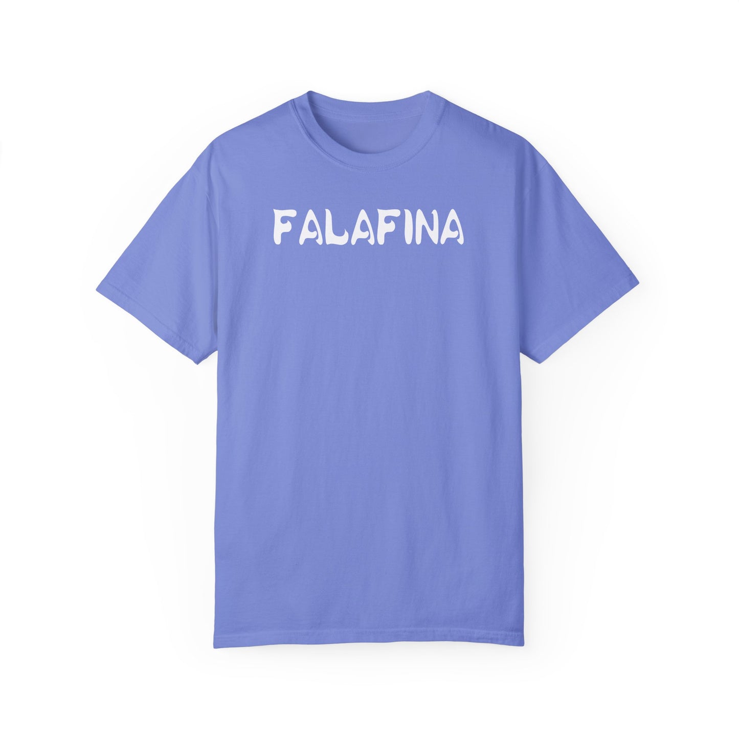 Casual Unisex T-shirt - 'FALAFINA' Graphic Tee for Everyday Comfort