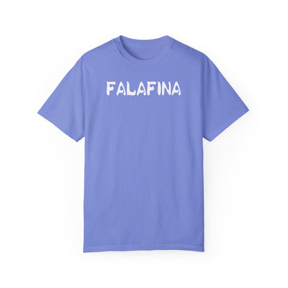 Casual Unisex T-shirt - 'FALAFINA' Graphic Tee for Everyday Comfort
