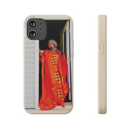 Phone Case: Eco-Friendly Biodegradable with Vibrant Cultural Design