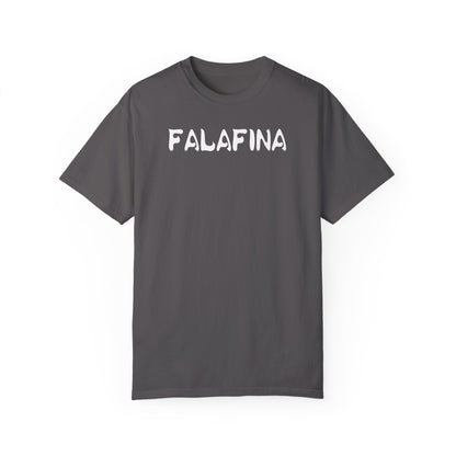 Casual Unisex T-shirt - 'FALAFINA' Graphic Tee for Everyday Comfort