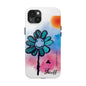 Colorful Floral Tough Phone Case - Cheerful Design by Fatuma Sheriff