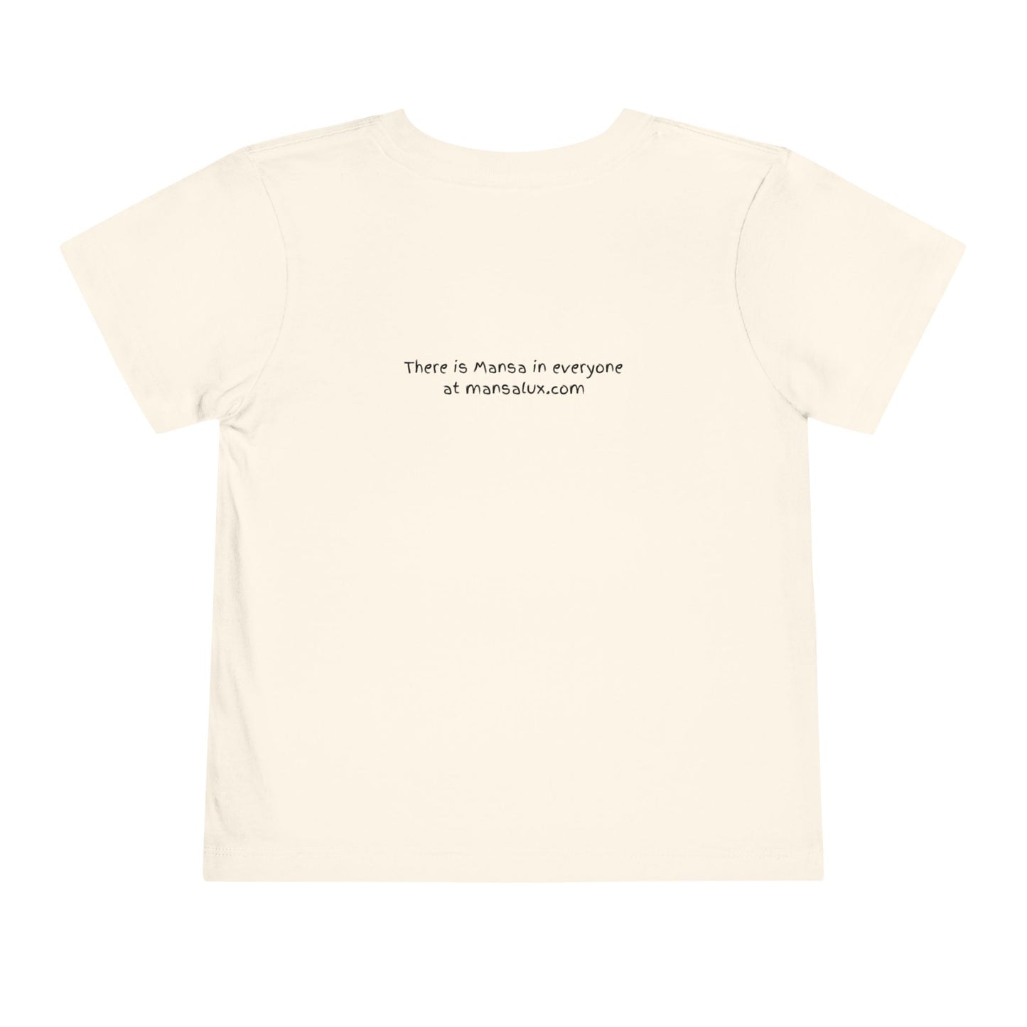 Mansa Lux Toddler Tee for Playful Days and Special Occasions
