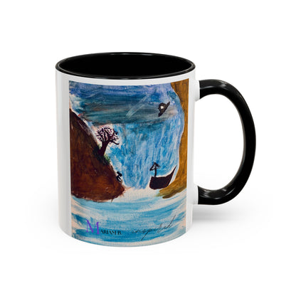 Colorful Mug for Coffee Lovers - 11, 15oz - Microwave & Dishwasher Safe
