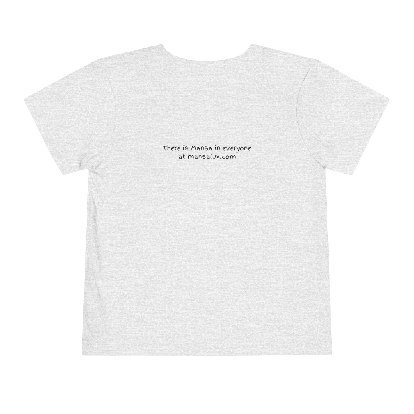 Mansa Lux Toddler Tee for Playful Days and Special Occasions