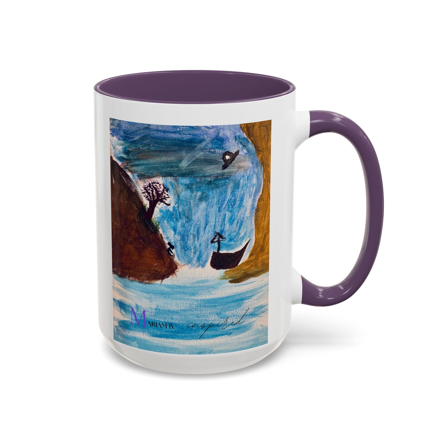 Colorful Mug for Coffee Lovers - 11, 15oz - Microwave & Dishwasher Safe