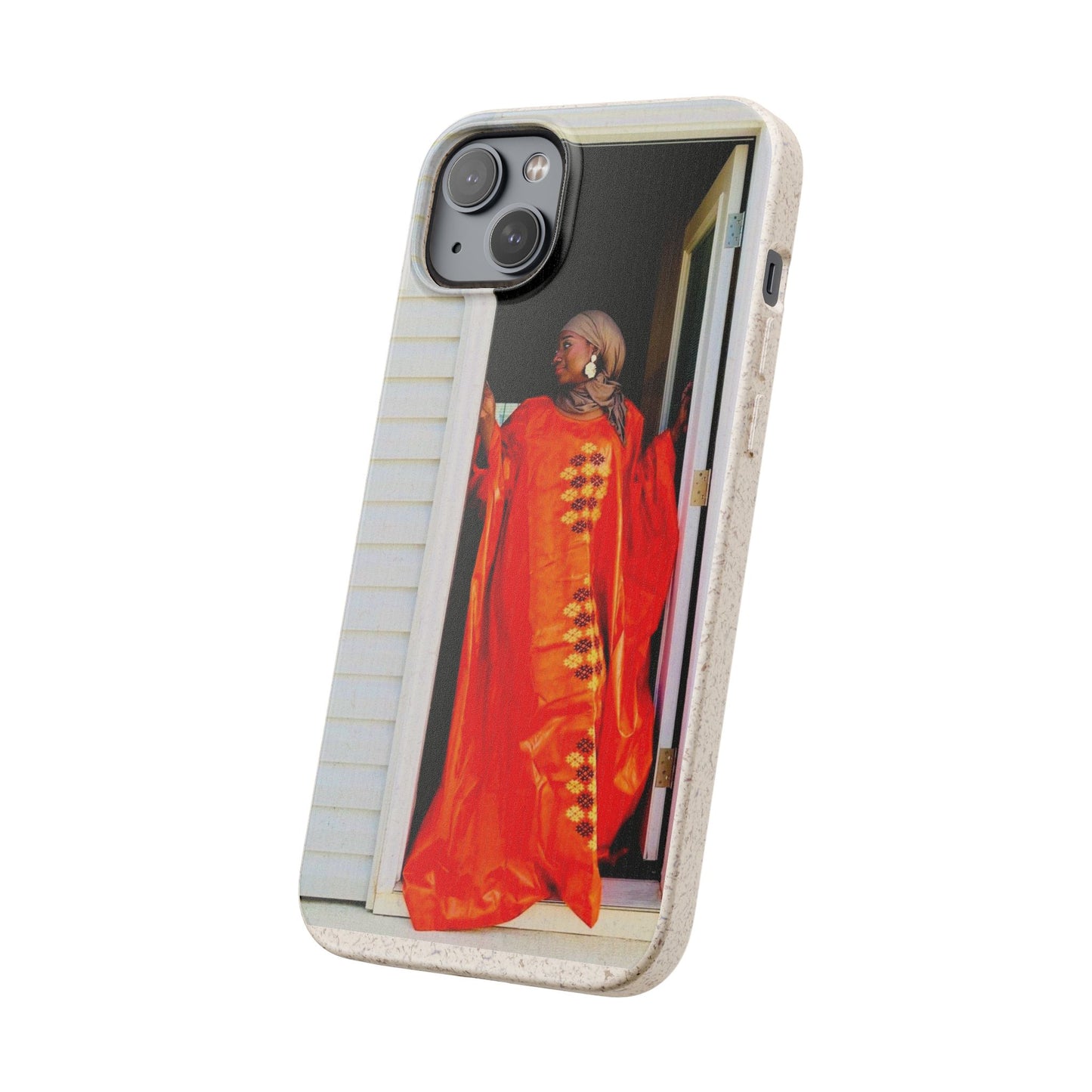 Phone Case: Eco-Friendly Biodegradable with Vibrant Cultural Design