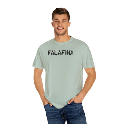 Casual Unisex T-shirt - 'FALAFINA' Graphic Tee for Everyday Comfort