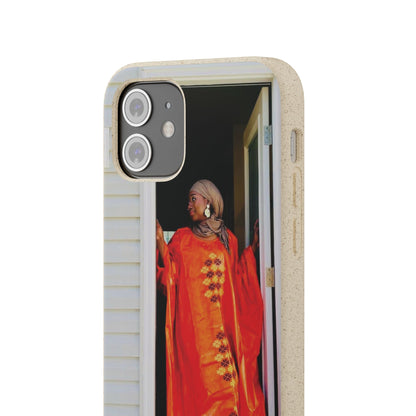 Phone Case: Eco-Friendly Biodegradable with Vibrant Cultural Design