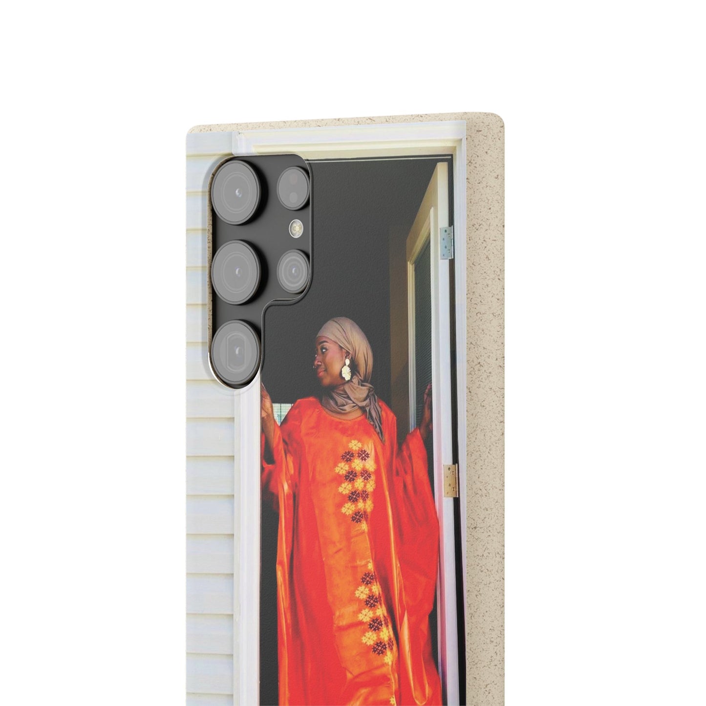 Phone Case: Eco-Friendly Biodegradable with Vibrant Cultural Design