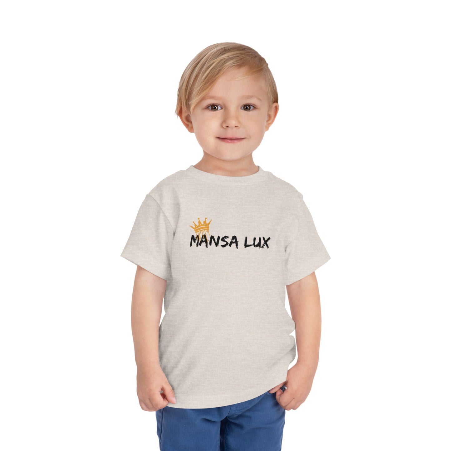 Mansa Lux Toddler Tee for Playful Days and Special Occasions