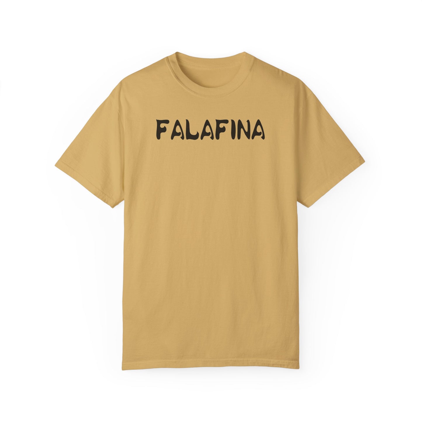 Casual Unisex T-shirt - 'FALAFINA' Graphic Tee for Everyday Comfort